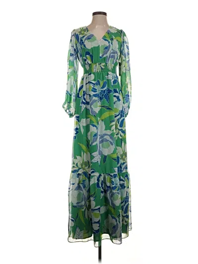 Pre-owned Jessica Howard Casual Dress In Green