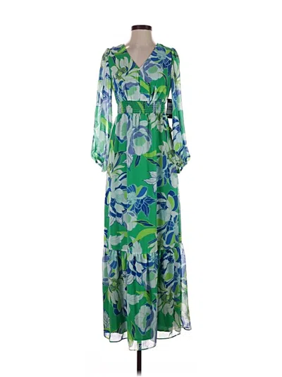 Pre-owned Jessica Howard Casual Dress In Green