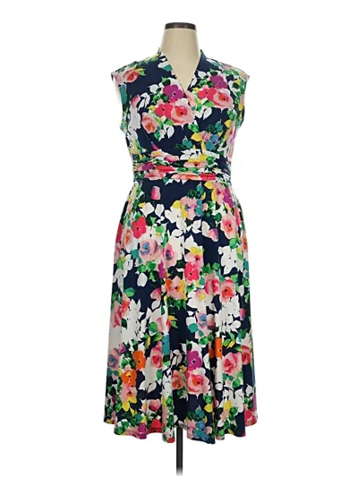 Pre-owned Jessica Howard Casual Dress In Green