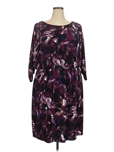 Pre-owned Jessica Howard Casual Dress In Purple