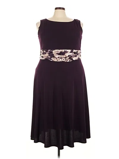 Pre-owned Jessica Howard Casual Dress In Purple