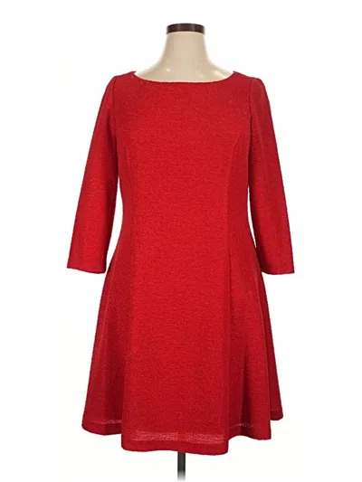 Pre-owned Jessica Howard Casual Dress In Red