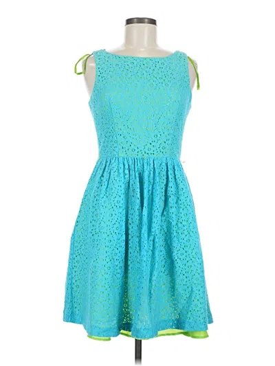 Pre-owned Jessica Howard Casual Dress In Teal