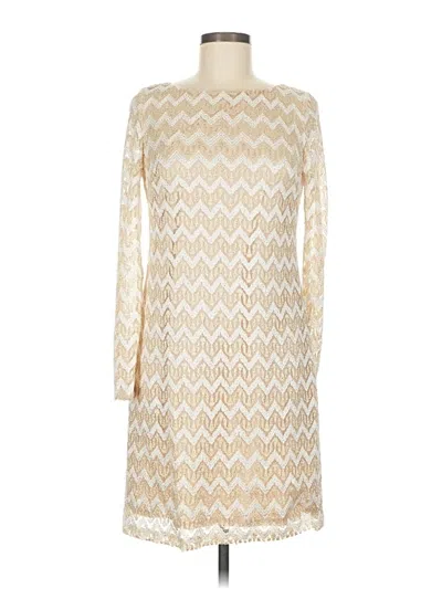 Pre-owned Jessica Howard Casual Dress In White