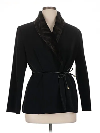 Pre-owned Jessica Howard Coat In Black