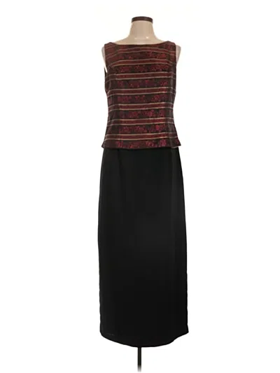Pre-owned Jessica Howard Cocktail Dress In Black