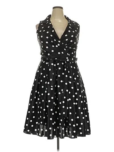 Pre-owned Jessica Howard Cocktail Dress In Black