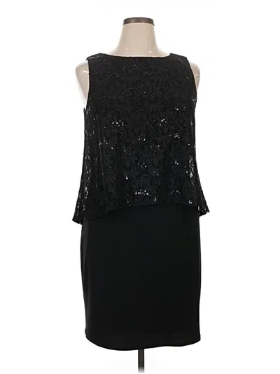 Pre-owned Jessica Howard Cocktail Dress In Black