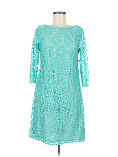 Pre-owned Jessica Howard Cocktail Dress In Blue