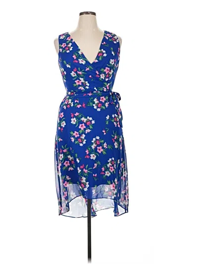 Pre-owned Jessica Howard Cocktail Dress In Blue