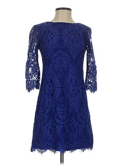 Pre-owned Jessica Howard Cocktail Dress In Blue