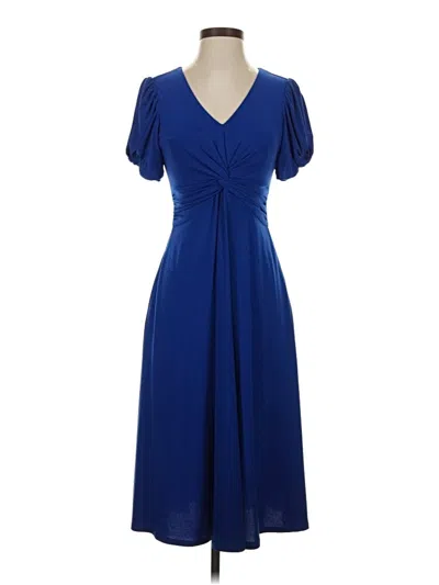 Pre-owned Jessica Howard Cocktail Dress In Blue
