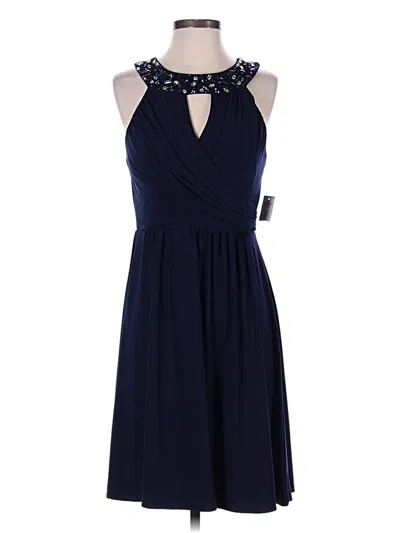 Pre-owned Jessica Howard Cocktail Dress In Blue
