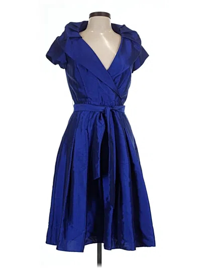 Pre-owned Jessica Howard Cocktail Dress In Blue