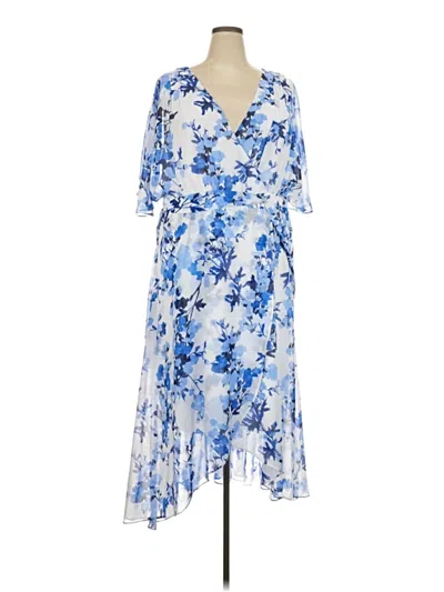 Pre-owned Jessica Howard Cocktail Dress In Blue