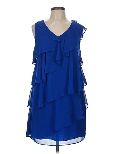 Pre-owned Jessica Howard Cocktail Dress In Blue