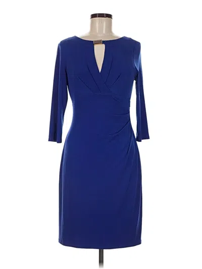 Pre-owned Jessica Howard Cocktail Dress In Blue