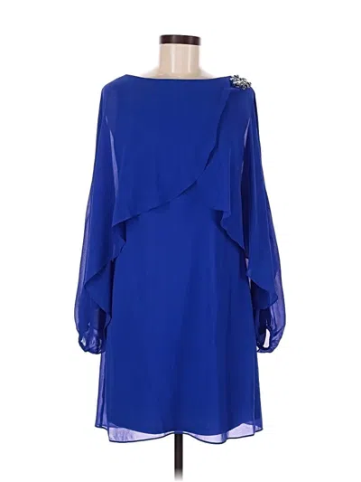 Pre-owned Jessica Howard Cocktail Dress In Blue