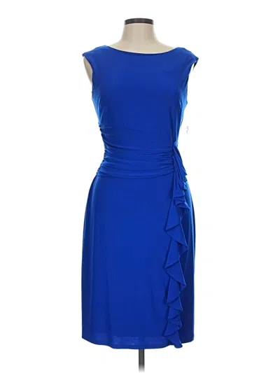 Pre-owned Jessica Howard Cocktail Dress In Blue