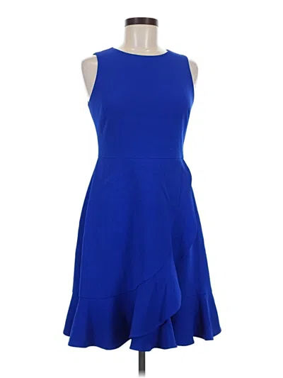 Pre-owned Jessica Howard Cocktail Dress In Blue