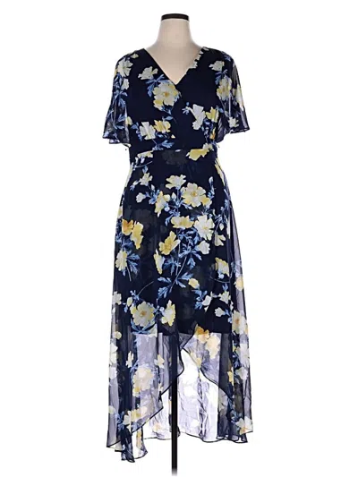 Pre-owned Jessica Howard Cocktail Dress In Blue
