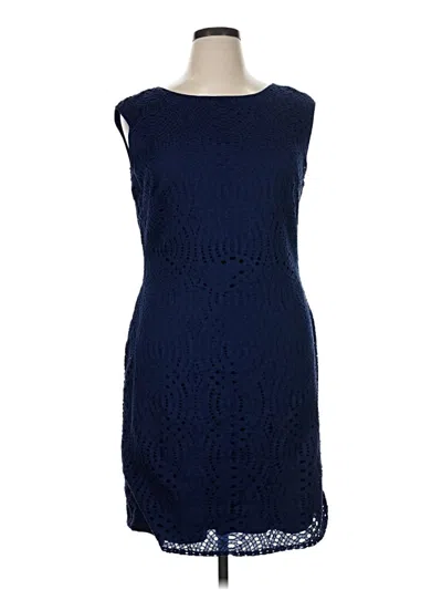 Pre-owned Jessica Howard Cocktail Dress In Blue