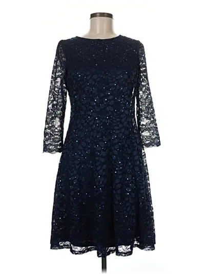 Pre-owned Jessica Howard Cocktail Dress In Blue