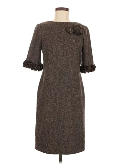 Pre-owned Jessica Howard Cocktail Dress In Brown
