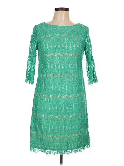 Pre-owned Jessica Howard Cocktail Dress In Green