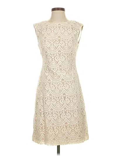 Pre-owned Jessica Howard Cocktail Dress In Ivory