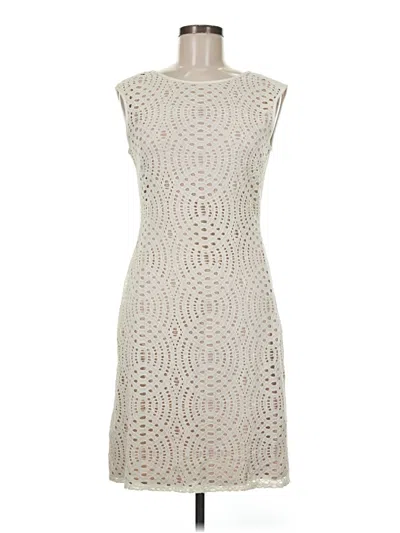 Pre-owned Jessica Howard Cocktail Dress In Ivory