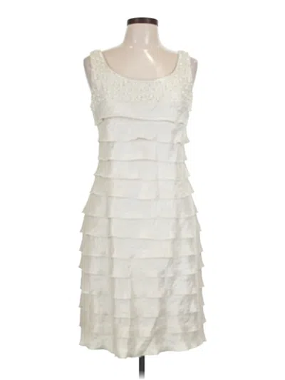 Pre-owned Jessica Howard Cocktail Dress In Ivory