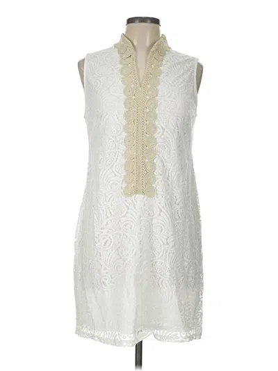 Pre-owned Jessica Howard Cocktail Dress In Ivory