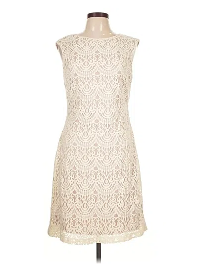 Pre-owned Jessica Howard Cocktail Dress In Ivory