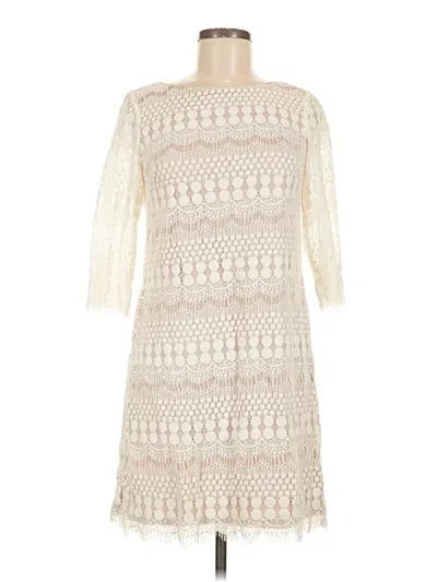 Pre-owned Jessica Howard Cocktail Dress In Ivory