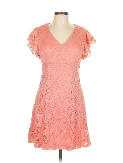Pre-owned Jessica Howard Cocktail Dress In Orange