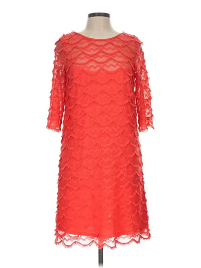 Pre-owned Jessica Howard Cocktail Dress In Orange