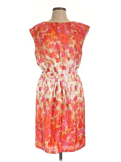 Pre-owned Jessica Howard Cocktail Dress In Orange