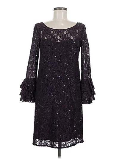 Pre-owned Jessica Howard Cocktail Dress In Purple