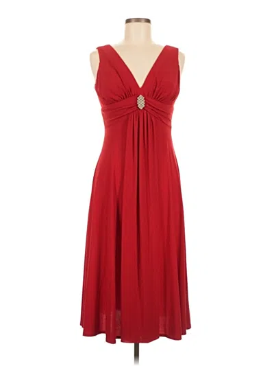 Pre-owned Jessica Howard Cocktail Dress In Red