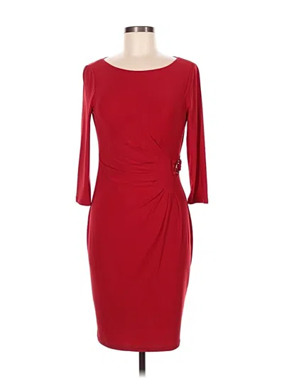 Pre-owned Jessica Howard Cocktail Dress In Red