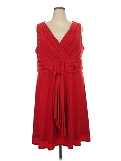 Pre-owned Jessica Howard Cocktail Dress In Red