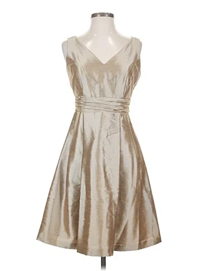 Pre-owned Jessica Howard Cocktail Dress In Silver
