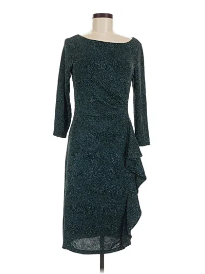Pre-owned Jessica Howard Cocktail Dress In Teal