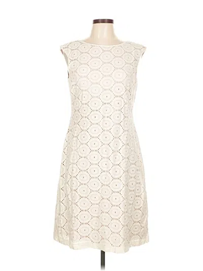 Pre-owned Jessica Howard Cocktail Dress In White