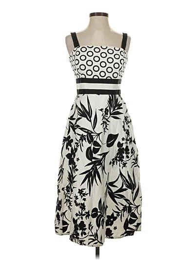 Pre-owned Jessica Howard Cocktail Dress In White