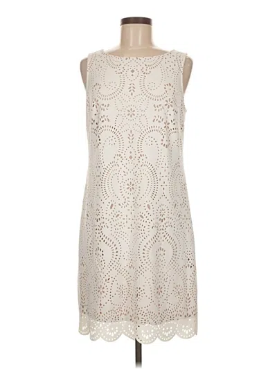 Pre-owned Jessica Howard Cocktail Dress In White