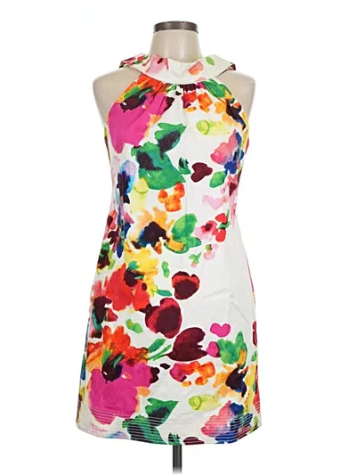 Pre-owned Jessica Howard Cocktail Dress In White