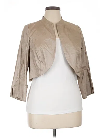 Pre-owned Jessica Howard Jacket In Tan