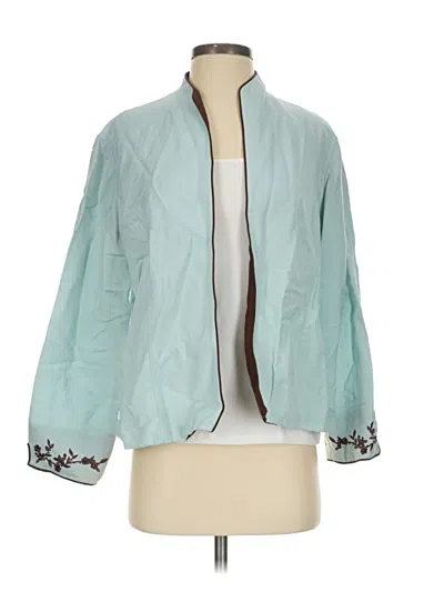 Pre-owned Jessica Howard Jacket In Teal